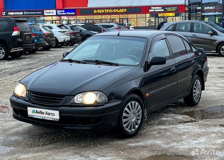 Toyota Avensis 1.6 МТ, 1999, 250 000 км