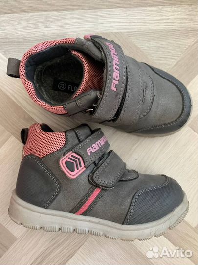 Ботинки демисезонные на девочку 24 размер
