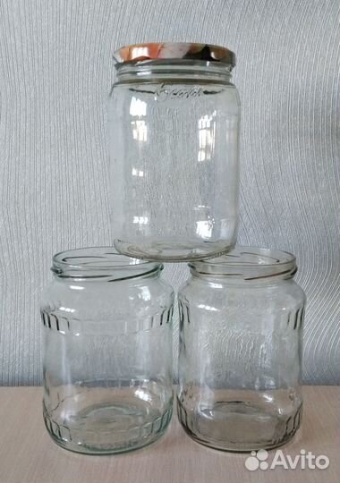 Банки стеклянные 0,7л 15 шт