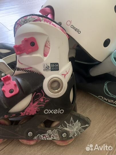 Продаю ролики для девочки б/у размер 32-34