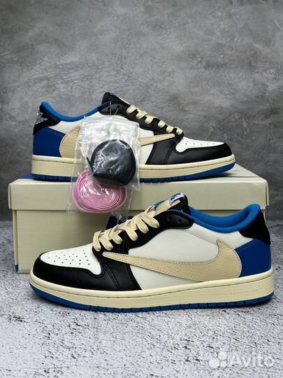 Nike air jordan 1 low travis scott fragment