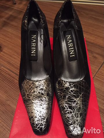 Туфли нарядные замшевые 36р