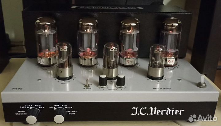Ламповый усилитель J. C. Verdier 275 DE