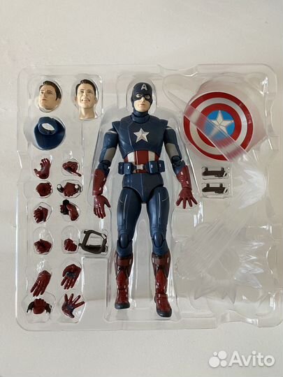Фигурка Капитан Америка, производитель bandai