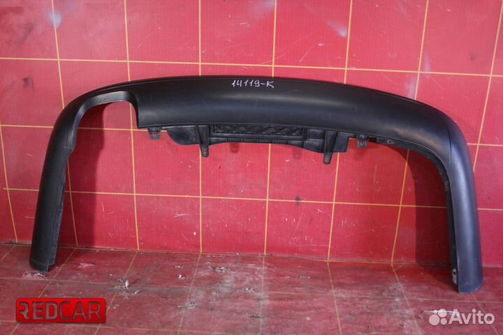 Спойлер бампера зад Volkswagen Passat B6 (05-11)