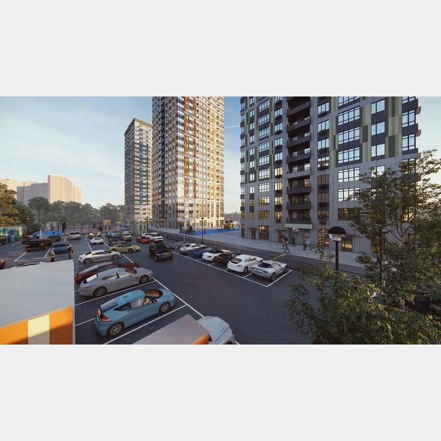 1-к. квартира, 36,4 м², 16/23 эт.