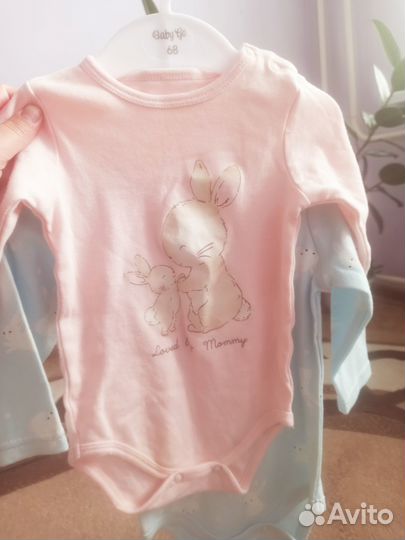 Боди для девочки 68