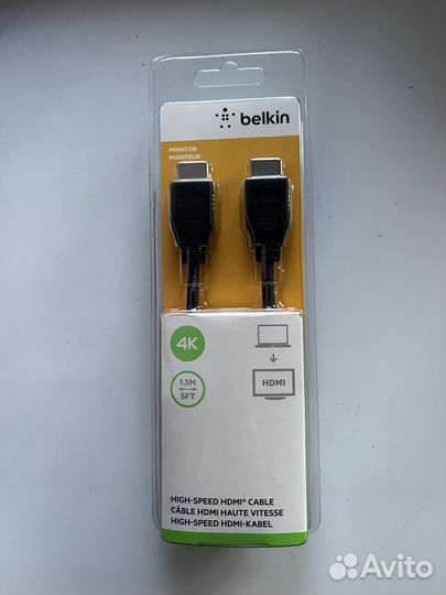 Кабель Belkin hdmi 1,5 м