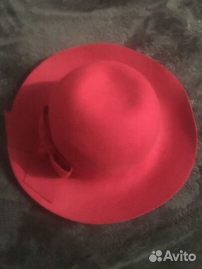 Шляпа фетровая женская