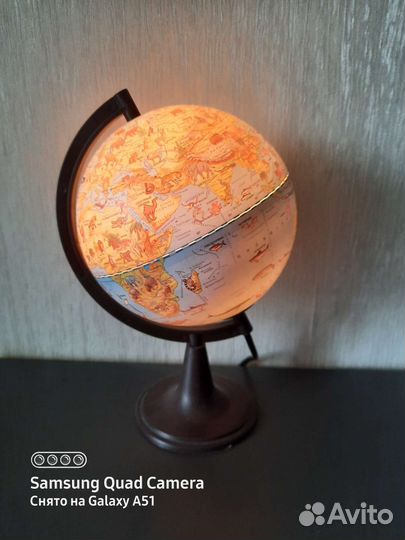 Глобус с подсветкой