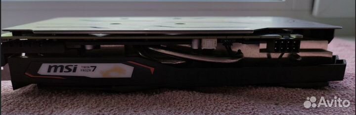 Видеокарта MSI GTX 1660