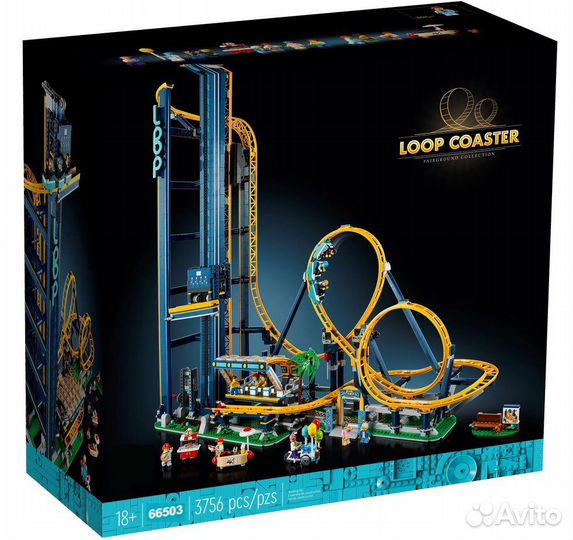 Конструктор Американские горки Loop Coaster 66503