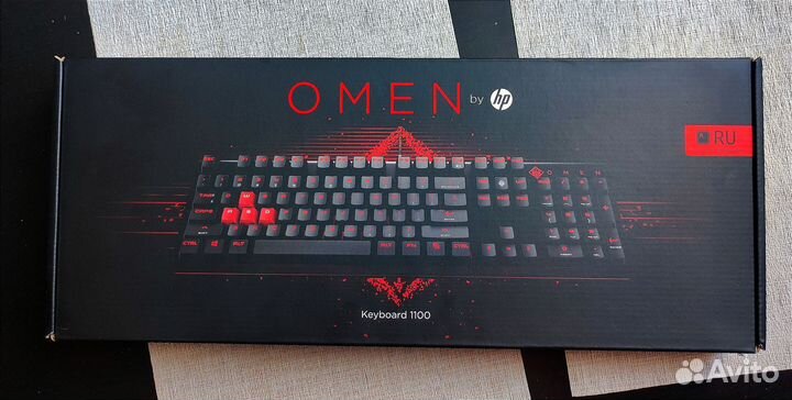 Игровая механическая клавиатура HP omen