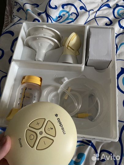 Молокоотсос medela swing flex электрический