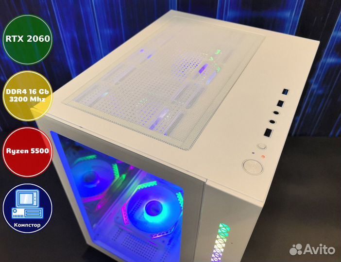 Домашний комп AMD5500-RTX2060-16DDR4-ZHS753094-A520
