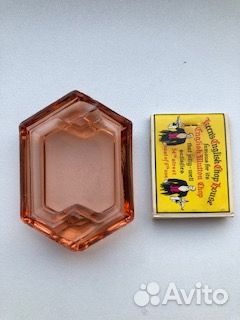 Пепельница цветное стекло СССР Винтаж