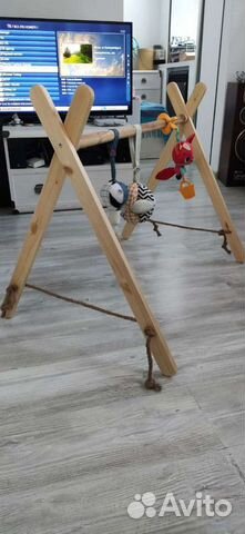 Монтессори Деревянная стойка Тренажер