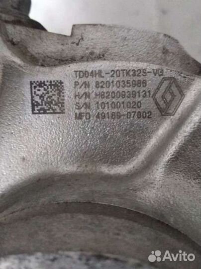 Турбина Nissan Pathfinder V9X 3.0 diesel