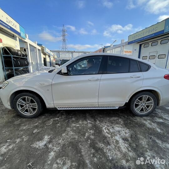 Пороги подножки ступеньки BMW X4 F26