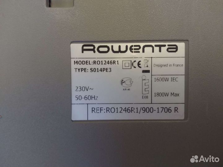 Пылесос Rowenta Model: RO1246R1