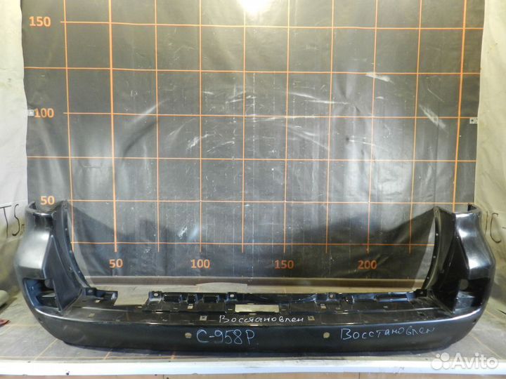 Бампер задний - Toyota Land Cruiser 200