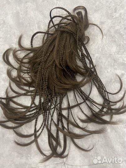 Шиньон на крабе искусственный