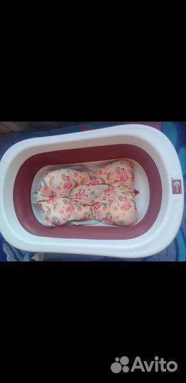Складная детская ванночка