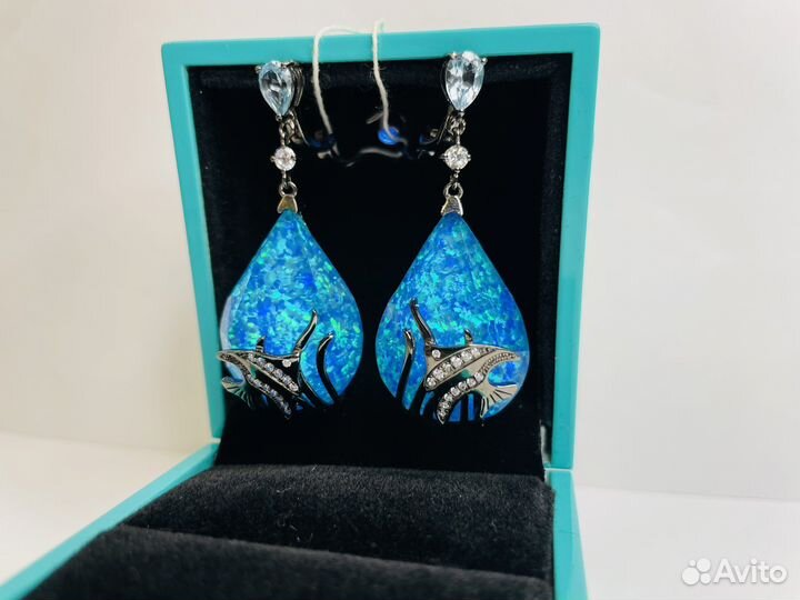 Серебряные серьги