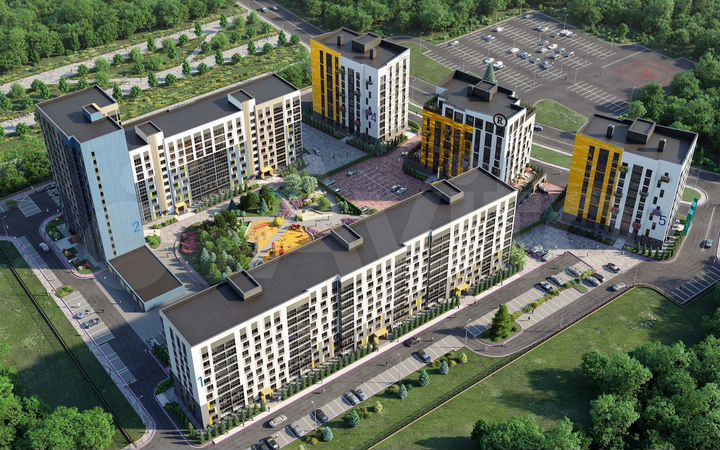 3-к. квартира, 86 м², 1/9 эт.