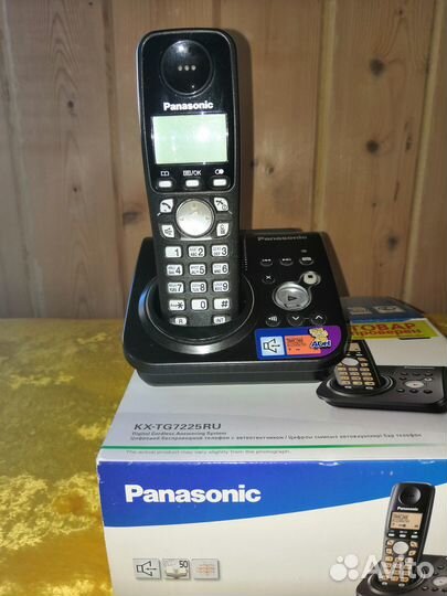 Радиотрубка с новыми аккумуляторными батарейками