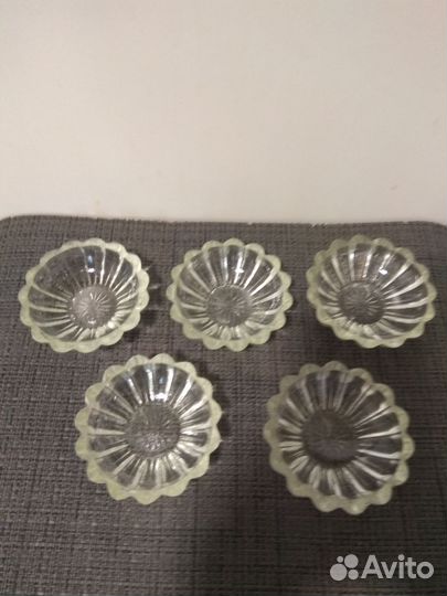 Розетки стеклянные СССР