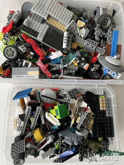 Детали Lego 2 коробки