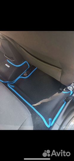 Коврики эва ева eva 3D с бортами на ford focus 3