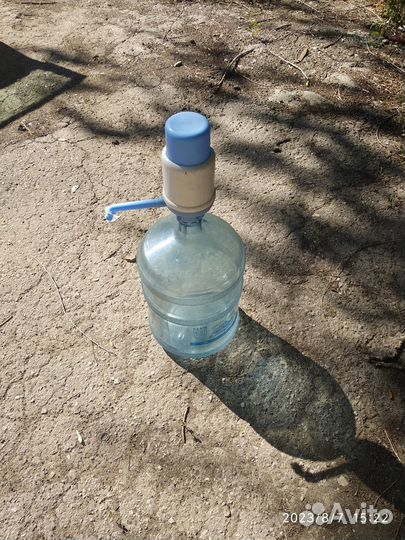 Бутыль для воды 19л. вместе с помпой
