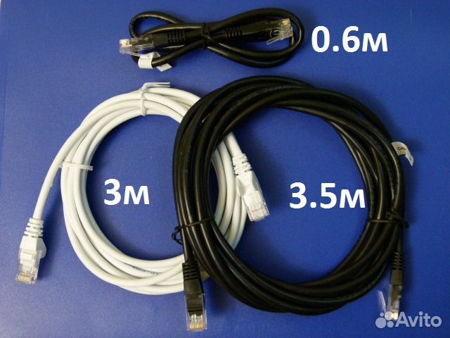 Патч-корд кабель UTP интернет internet RJ12 RJ45