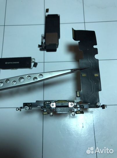Нижний шлейф iPhone 8 Plus (снятый оригинал)