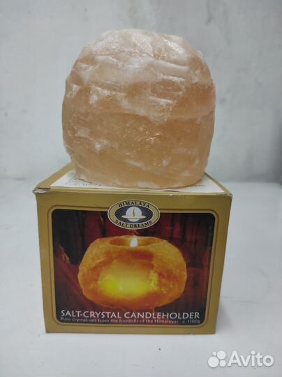 Подсвечник солевой