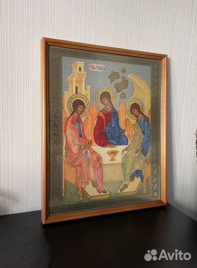 Большая икона Пресвятая Троица