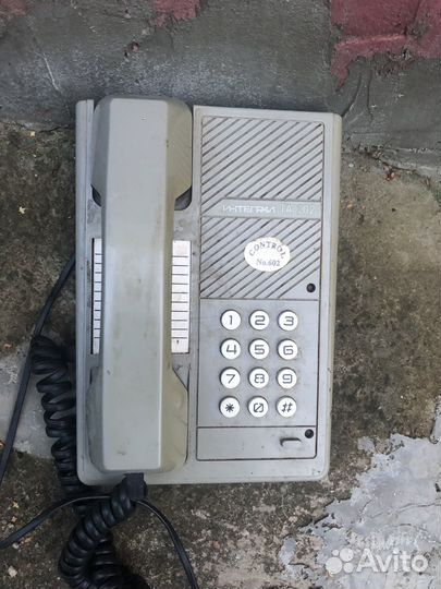 Телефон проводной СССР