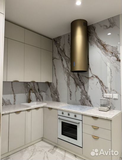 Гибкий Мрамор панели на кухонный фартук, кухню