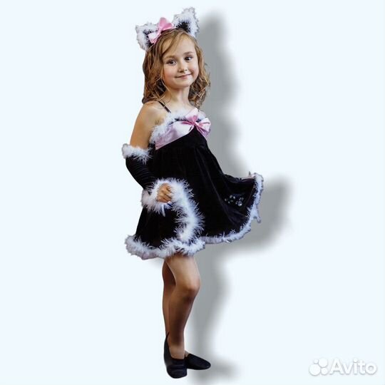 Костюм кошки девочки напрокат