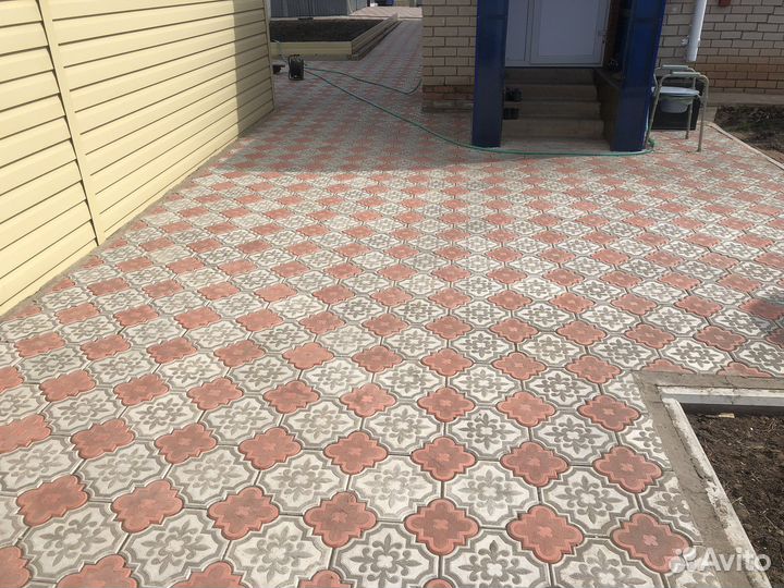 Укладка брусчатки