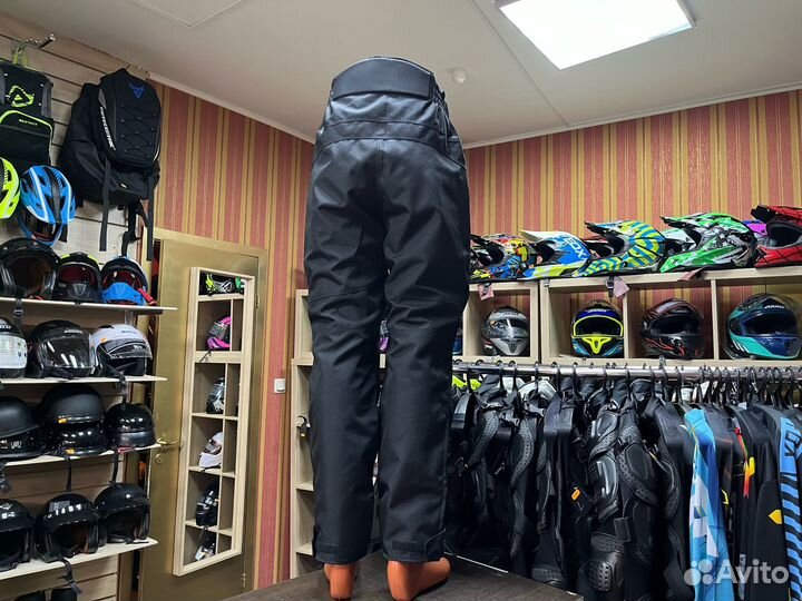 Мото штаны с защитой брюки для мото экипировка