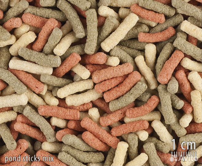 Палочки для карпов кои и прудовых рыб