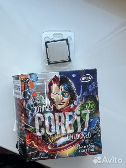 Процессор Intel core i7 10700k