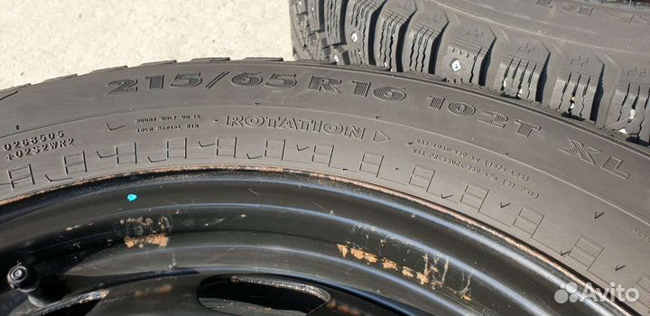 Колеса зимв Renault Duster R16 5x114,3 Nokian