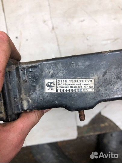 Радиатор системы охлаждения газ 3110