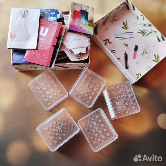 Редчайшие Пробники Avon Oriflame контейнеры