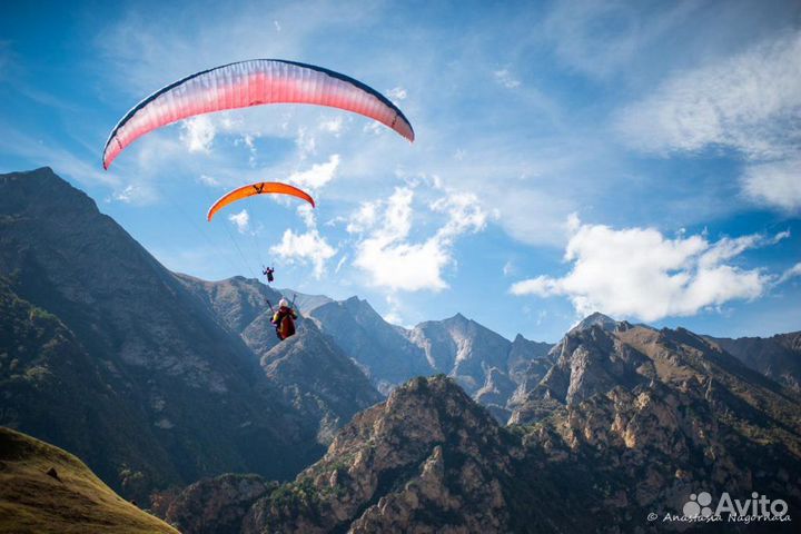 Полет на параплане