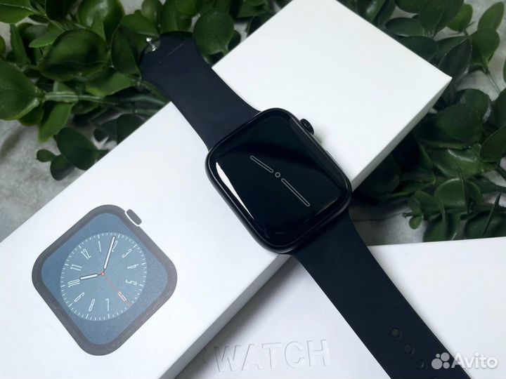 Apple Watch 9 45 mm + второй ремешок в подарок